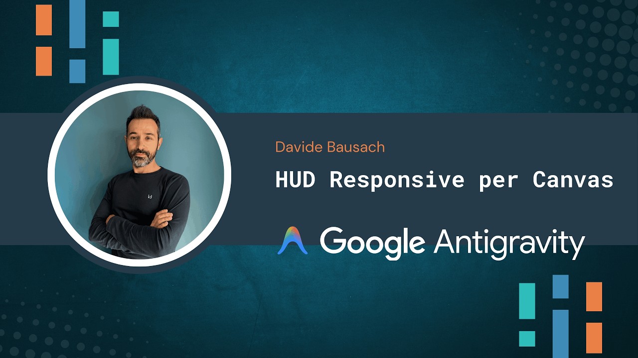 JavaScript: Creare una HUD Responsive per Canvas (con l'AI di Antigravity)