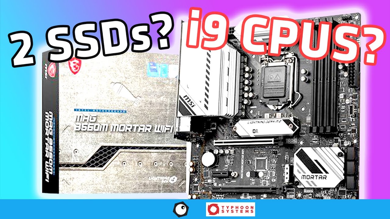Подробный обзор MSI B560M Mortar WI-FI! Как B560 работает с 10900K?