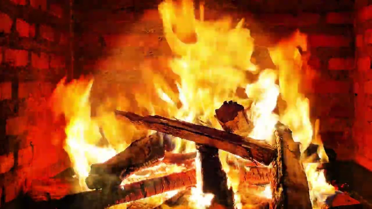 Realistic Log Fire for Deep Sleep and Relaxing Nights 🔥