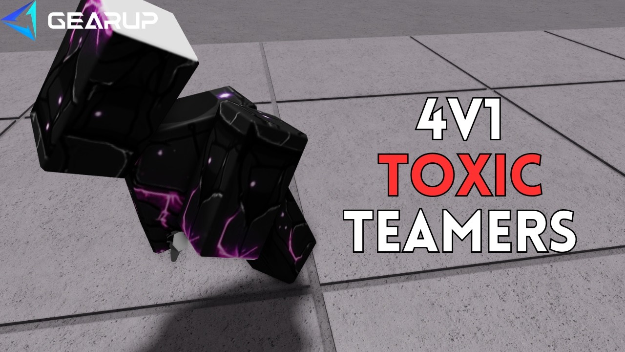 RANDOM TEAMERS Thought They Could BEAT ME (4v1)... INSTANT REGRET 😭🥀