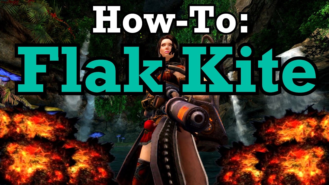 How-To: Flak Kite in Guild Wars 2 (Sabetha Raid Boss Mechanic)