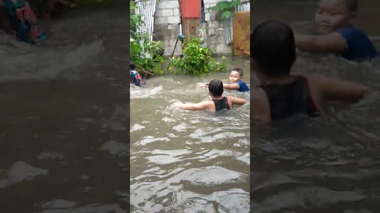 Sobrang Taas nang tubig loob at labas ng bahay