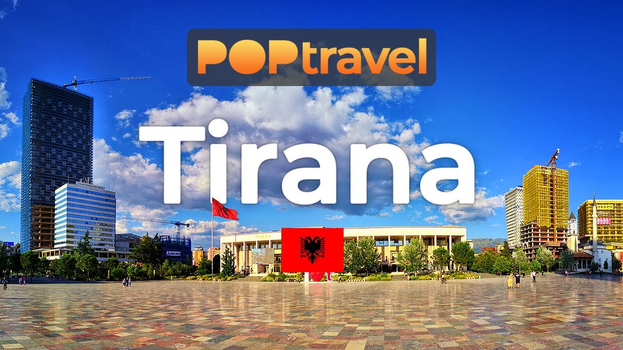 TIRANA, Albania 🇦🇱 - City Center Walk - 4K
