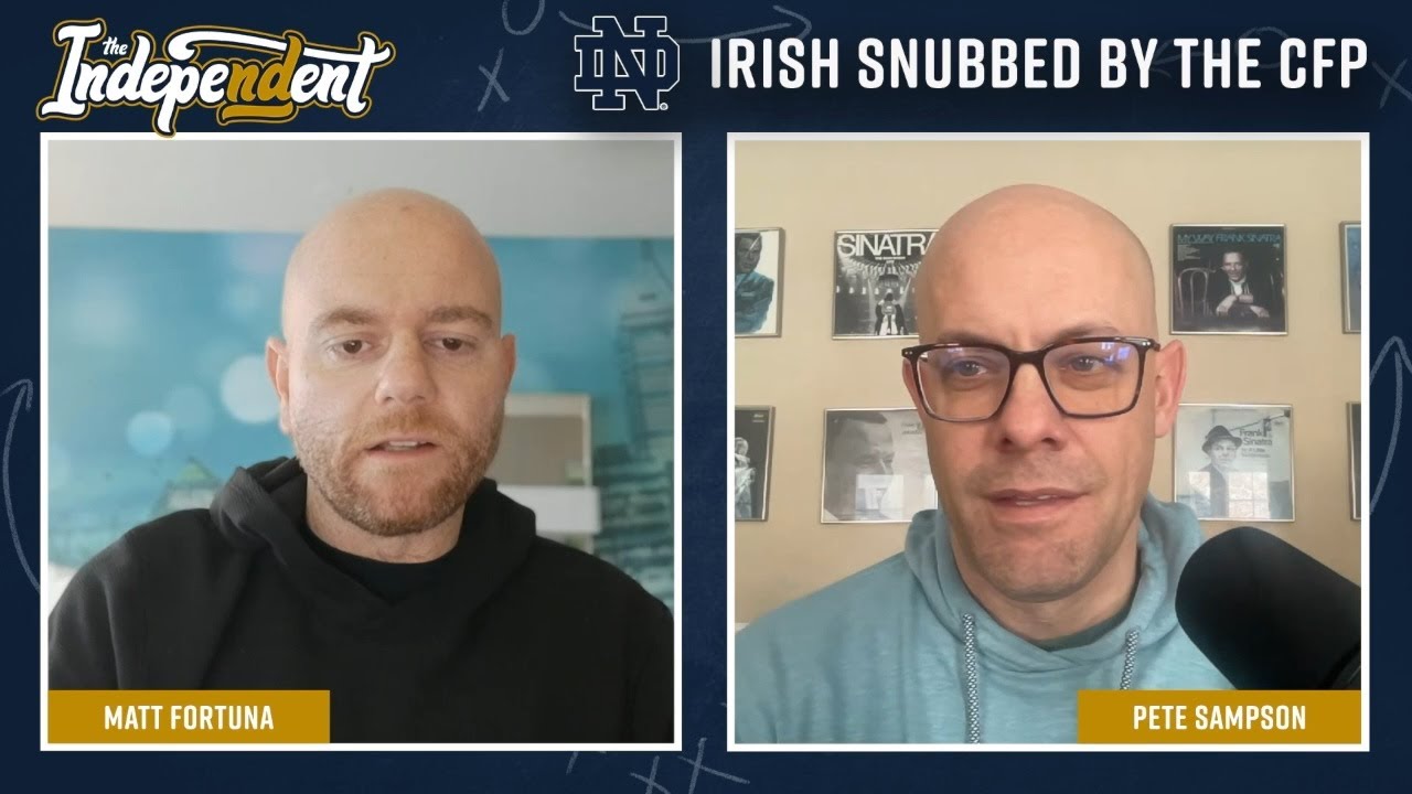 Notre Dame SNUBBED from College Football Playoff