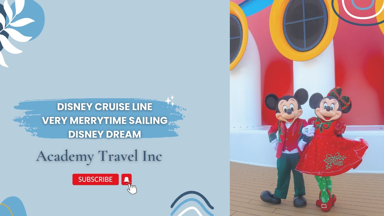 Our First Ever Very Merrytime Disney Cruise on The Disney Dream!