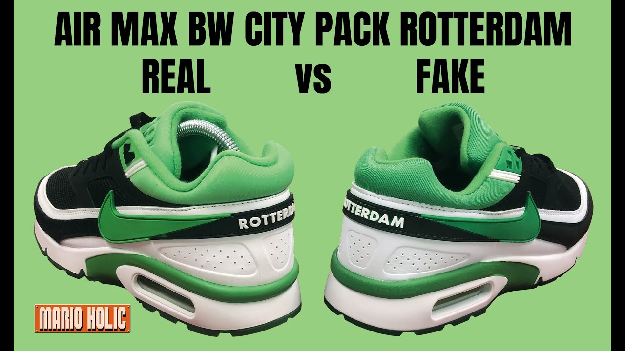 REAL vs FAKE: BW CITY PACK ROTTERDAM - Nike Air Max Classic unboxing and review