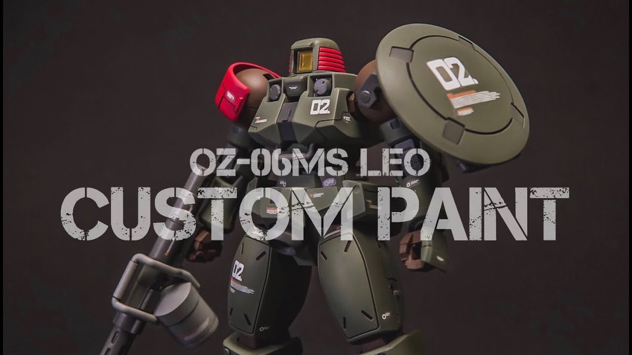 GUNPLA CUSTOM - CUSTOM PAINT HG LEO