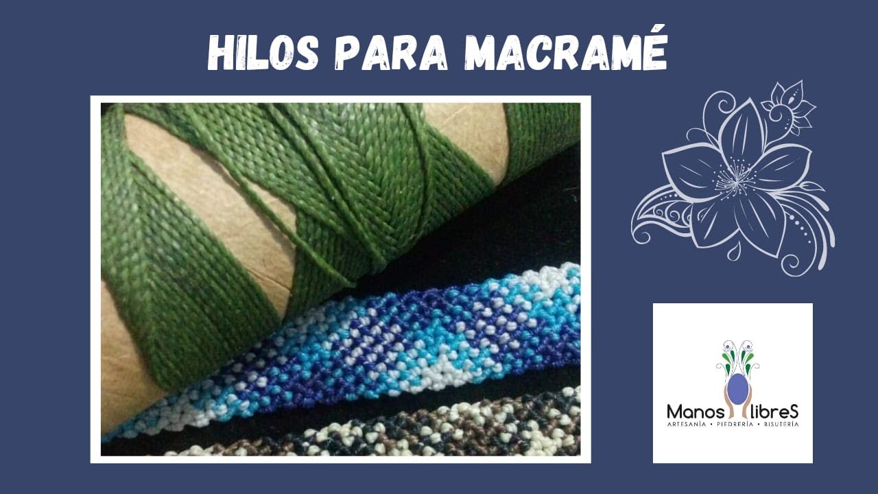Tipos de hilos para tejer macramé, Como limpiar hilo encerado