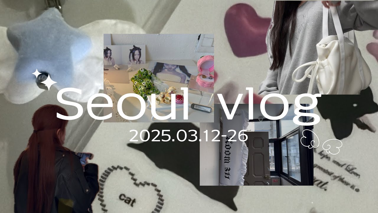 【韓国vlog】2025年初渡韓🇰🇷/ Seoul trip /漢江/聖水/狎鴎亭ロデオ/購入品紹介