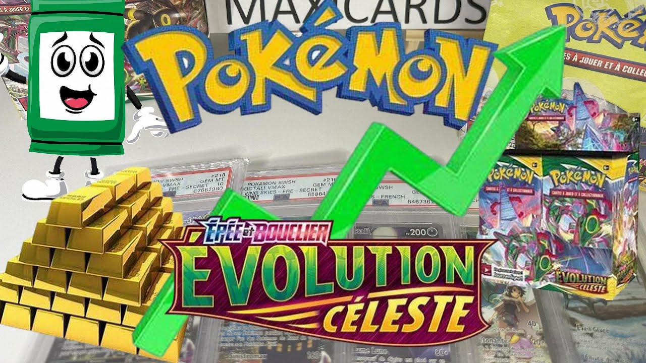 Evolution investissement dans &eacute;volution c&eacute;leste (historique de screen) Pok&eacute;mon EB07 Display Pok&eacute;mon