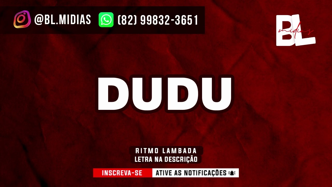 Karaokê Dudu - Banda Calypso (Playback Versão Lambada)