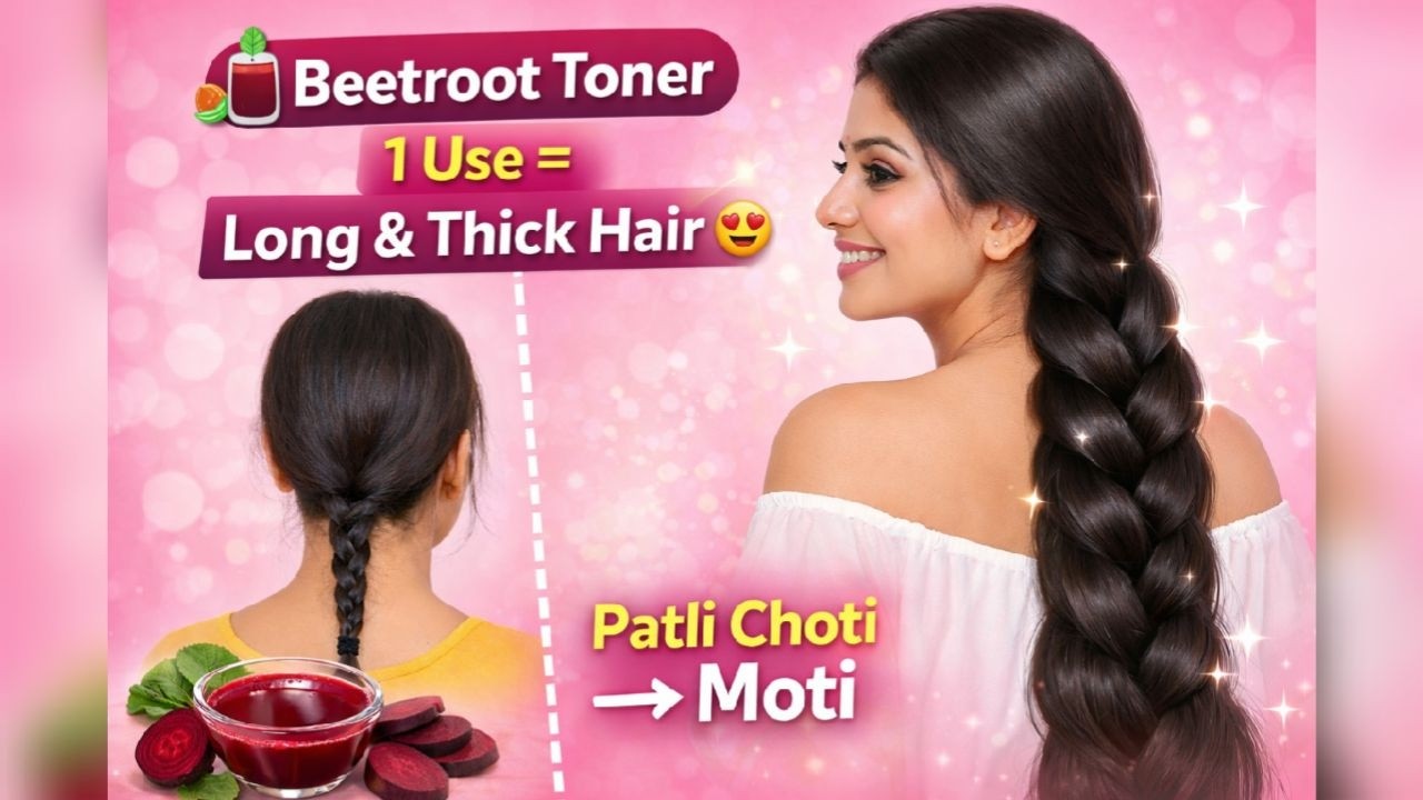 Chukandar Ka Kamaal! 😱 7 Din Me Baal Honge Lambe Aur Hair Fall Kam 🔥