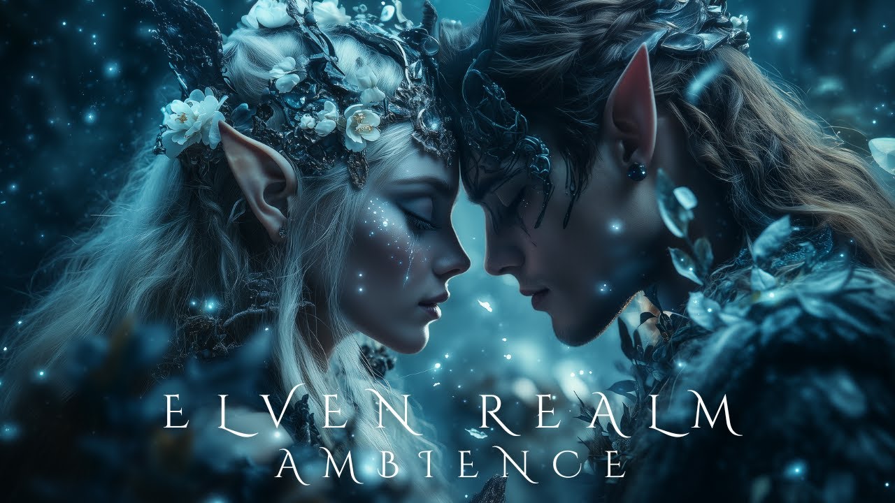 Elven Realm Ambience - Fantasy Enchanted Forest Vibe - Relaxing Celtic Medieval Music
