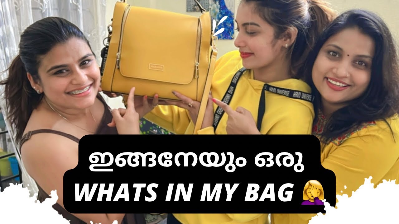 Inganeyum Oru What’s In My Bag 🤦‍♀️ | Dilsha Prasanan
