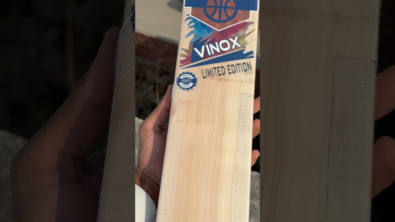 Vinod Kashmiri willow bat for leather ball ❤️🔥 