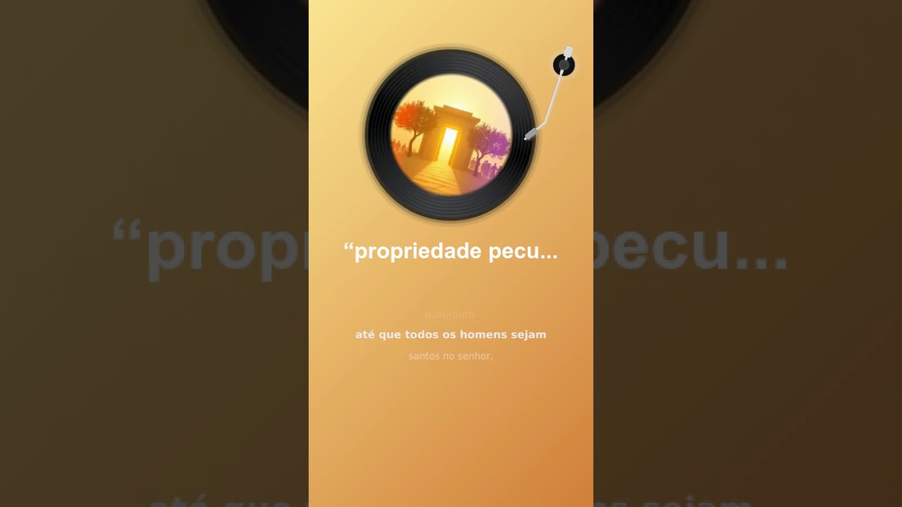 “propriedade peculiar reino de sacerdotes”