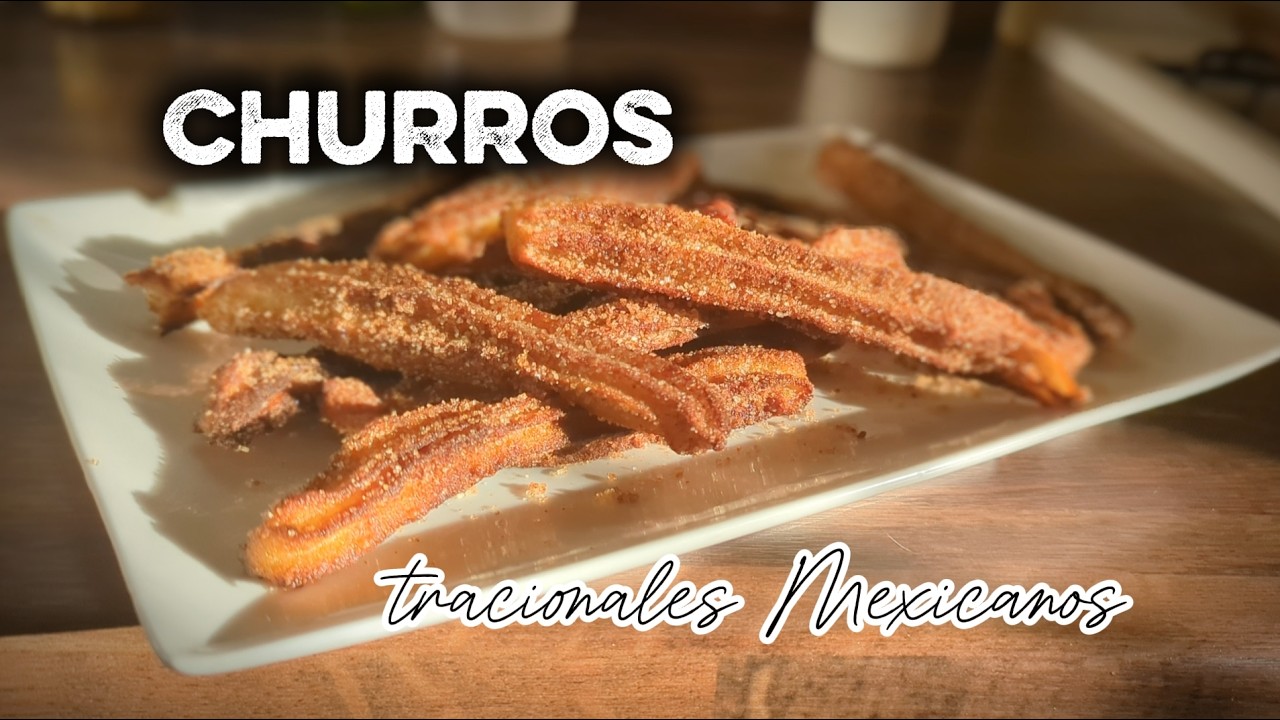 Churros tradicionales #churroscaseros #churros #churrosrecipe