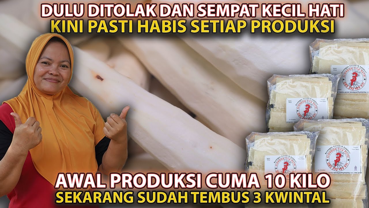 DULU DITOLAK DAN SEMPAT KECIL HATI‼️ PRODUKSI DULU AWAL CUMA 10 KILO SEKARANG SUDAH TEMBUS 3 KWINTAL