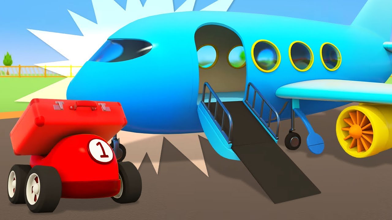 🔴 Cadê o avião do carrinho vermelho?! Desenho animado infantil AO VIVO