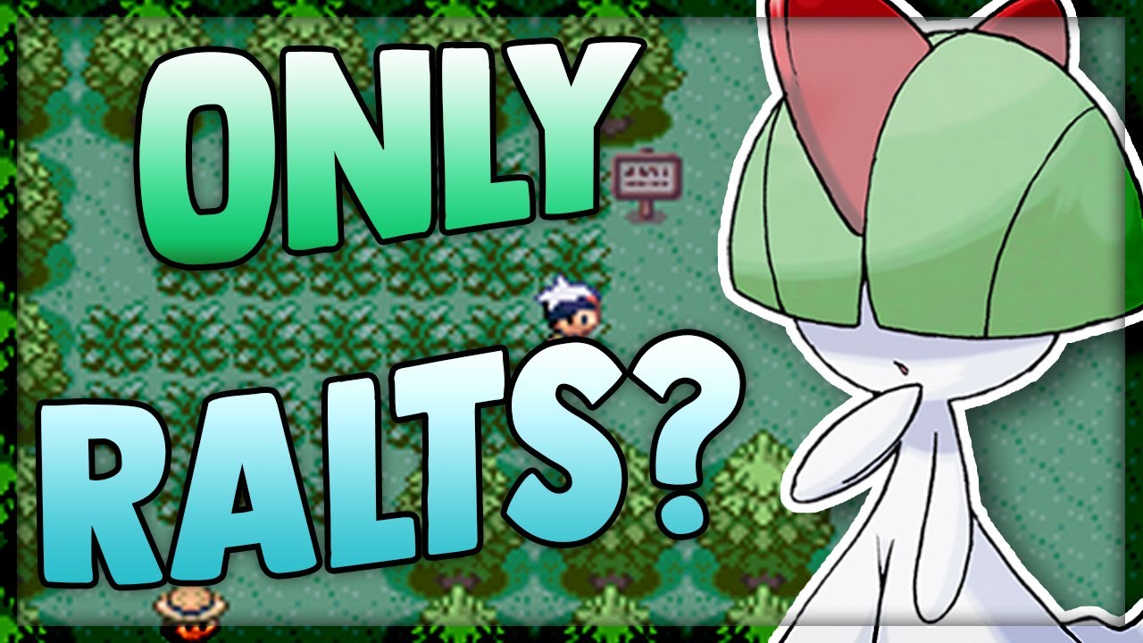 Можно ли победить Pokemon Emerald, используя только Ральтса?