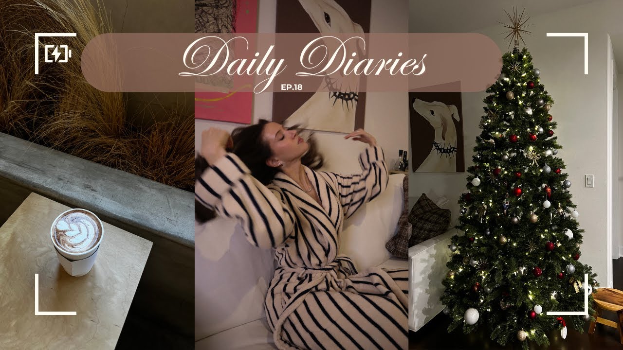 LA diaries | music updates & decorating for the holidays | vlog ep.18