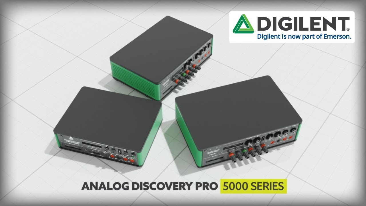 Introducing the Analog Discovery Pro 5470 & 5490 - Up to 4 Channels, 500 MHz bandwidth, and 2 GS/s