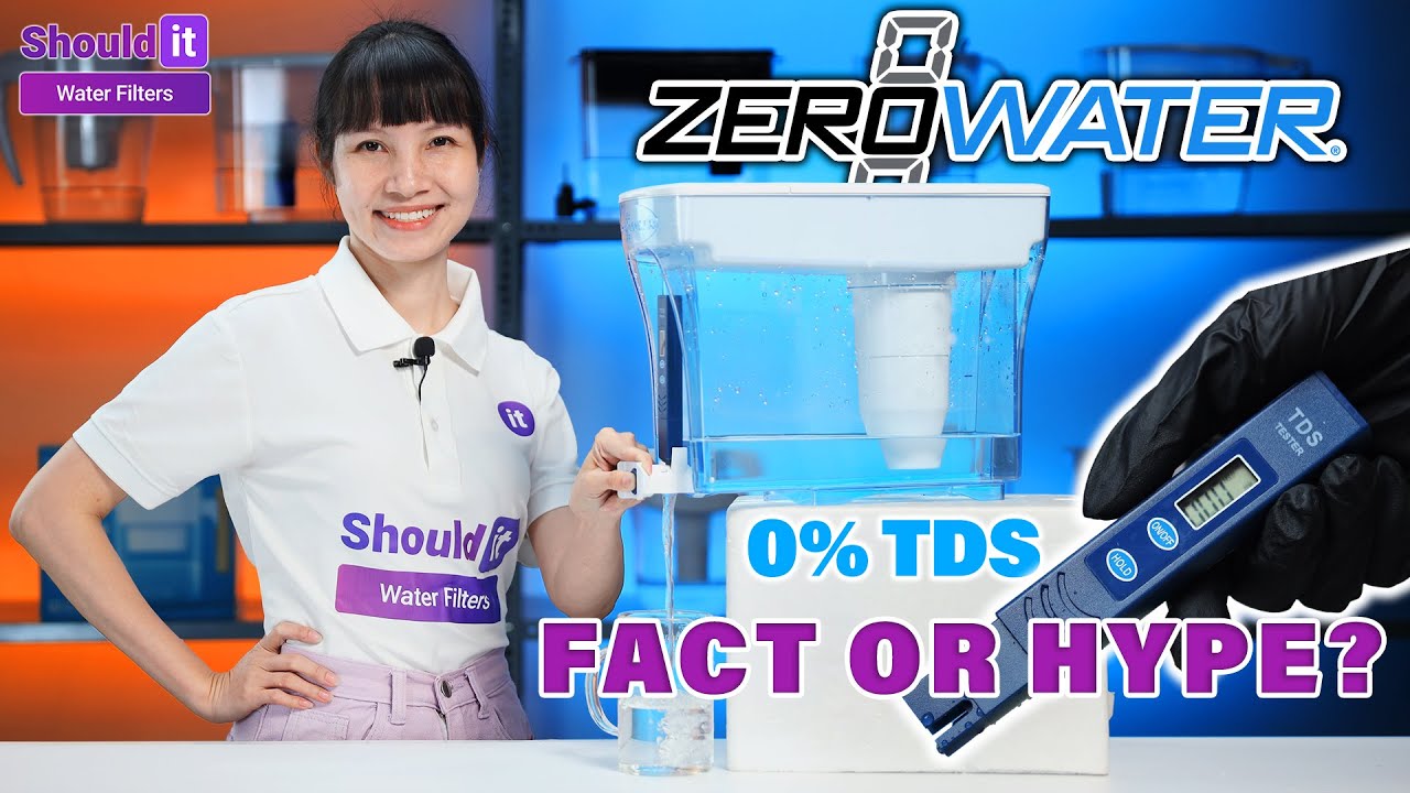 ZeroWater 23 Cup Water Filter Dispenser Review - Shouldit Water Filter Series