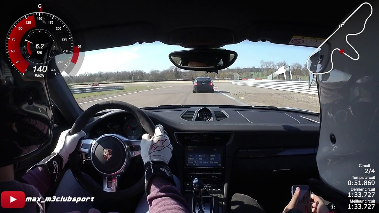 Porsche 991 GT3 | Dijon Prenois 1'31min | RS Team 25.03.2017