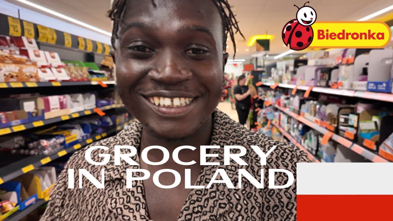 What $26.22(100 PLN) Can Buy You in a Polish Supermarket: Biedronka Shopping Haul!🇵🇱
