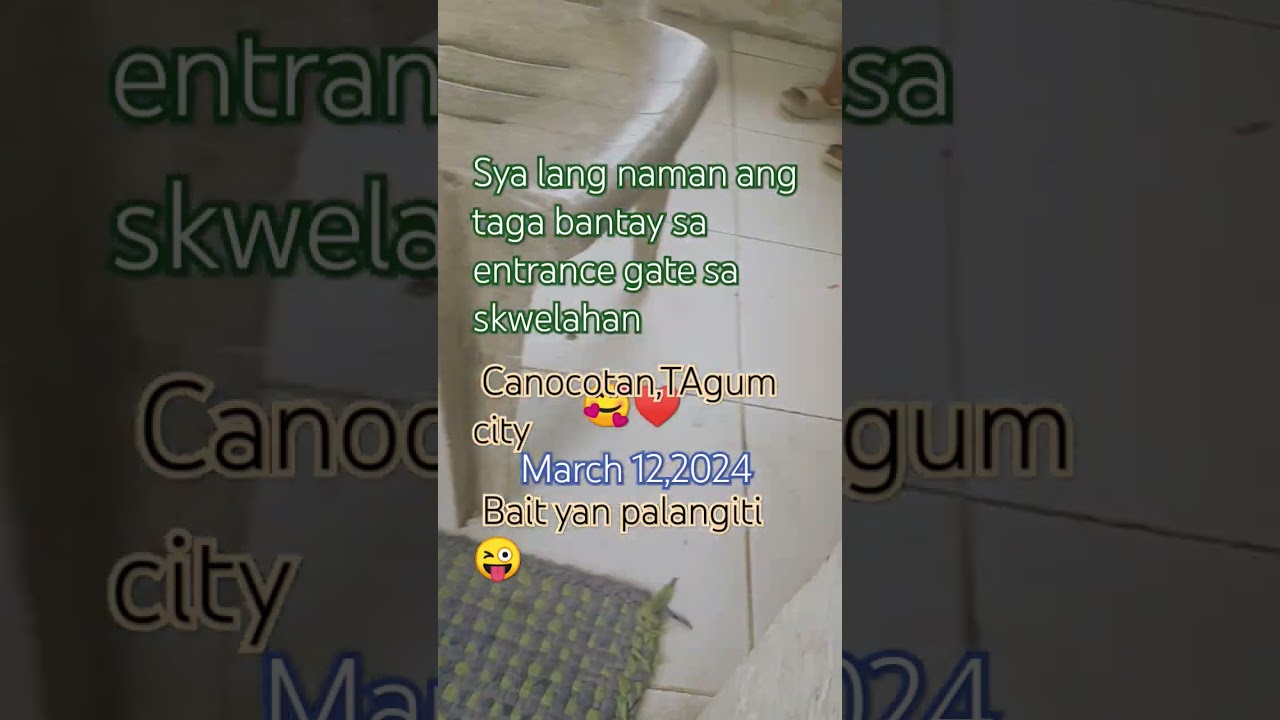 Hi guys sa panahon ngayon bawal magkakasakit 