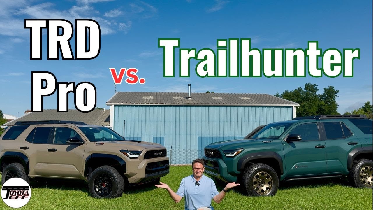 Battle: 2025 Toyota 4Runner TRD Pro vs Trailhunter! I compare & you decide!