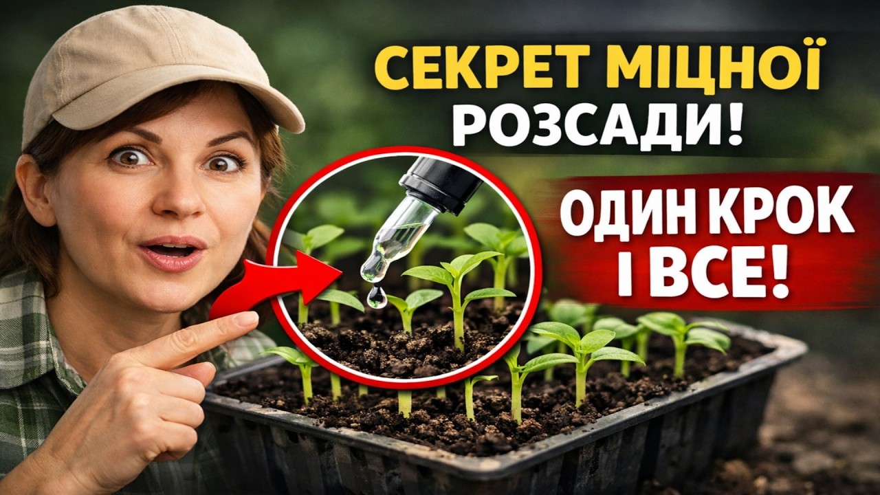 Моя розсада НІКОЛИ не витягується. Увесь секрет — в ОДНОМУ єдиному кроці, який потрібно зробити ОДР