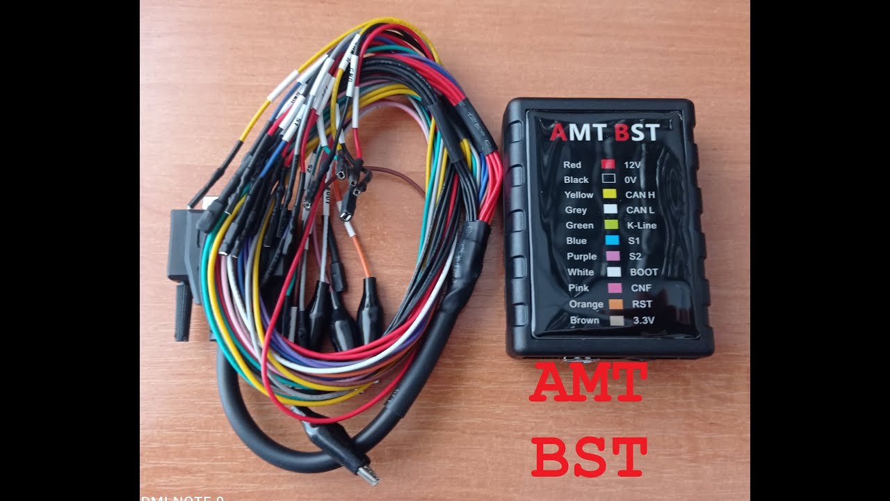 AMT BST Распаковка программатора