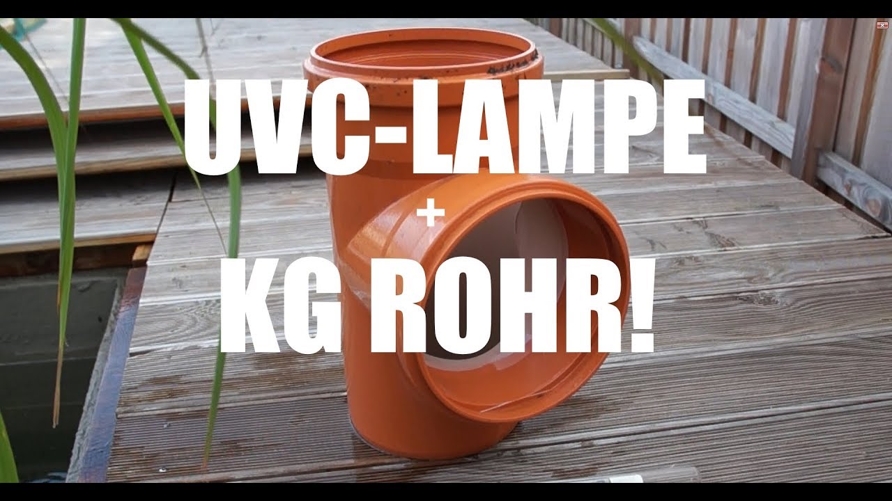 Koiteichblog [25] ★ Rota 48W Tauch UVC im KG Rohr