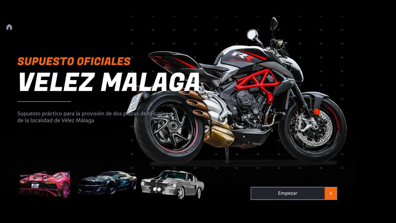 👮 25. SUPUESTO PRACTICO OFICIALES VELEZ MALAGA 2021. 📝