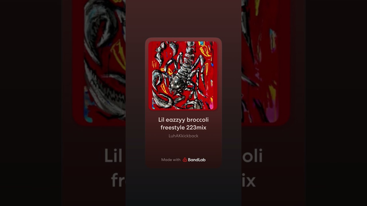 Lil eazzyy broccoli freestyle 223mix