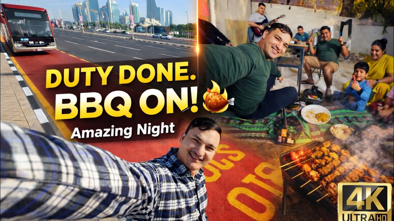 Day 43 of 365 Days | Duty Off, BBQ On! 🔥🎶 absolutely amazing experience..!!!