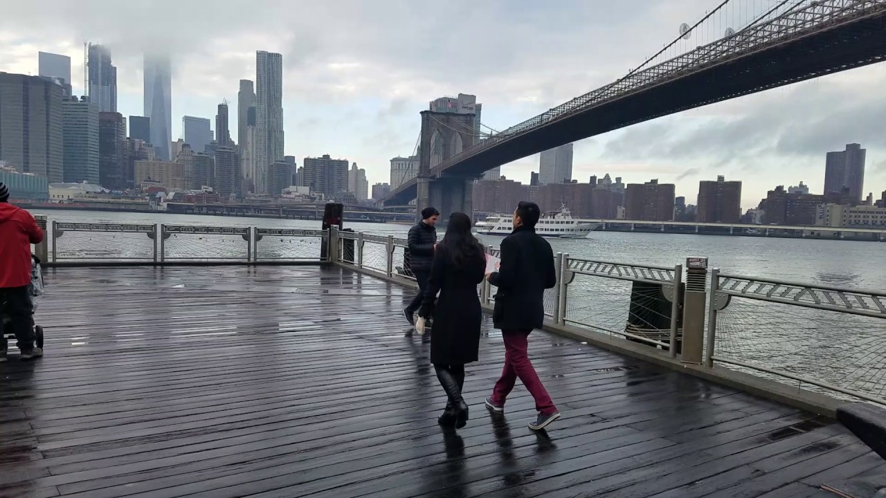 Dumbo Brooklyn Bridge Park Surprise Wedding Proposal New York City