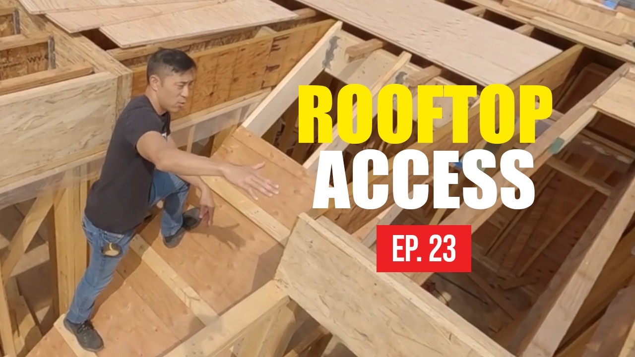 How Rooftop Deck Stairs Are Built | Episode 23