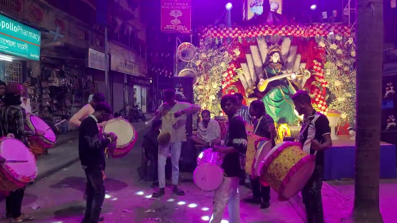 Sesh nag dhol tasa , nabadwip saraswati puja
