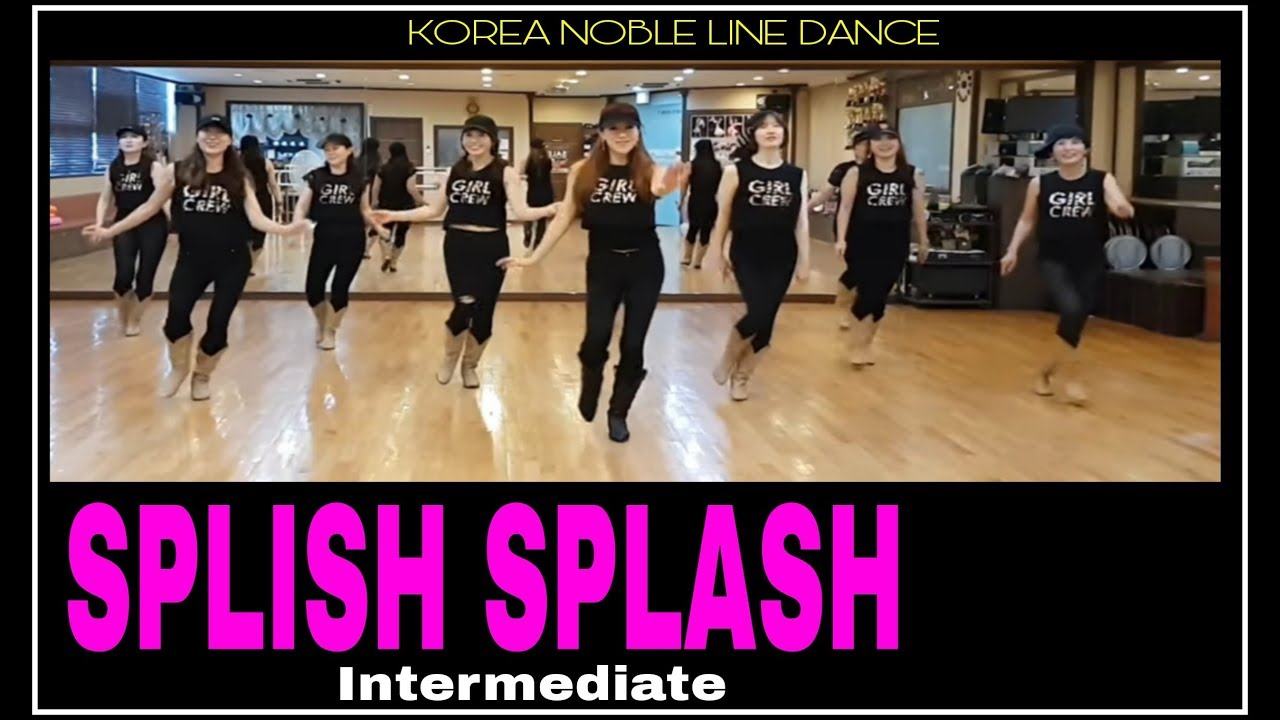 SPLISH SPLASH Line Dance (Intermediate)Jo Thompso