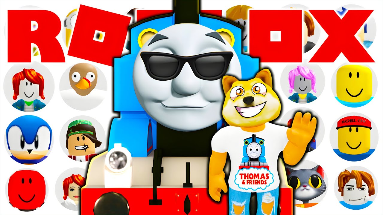 Thomas & 1000 Friends In Roblox!