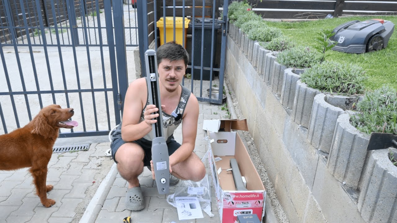 Mi-am instalat singur automatizarea pentru porti Optimo 2