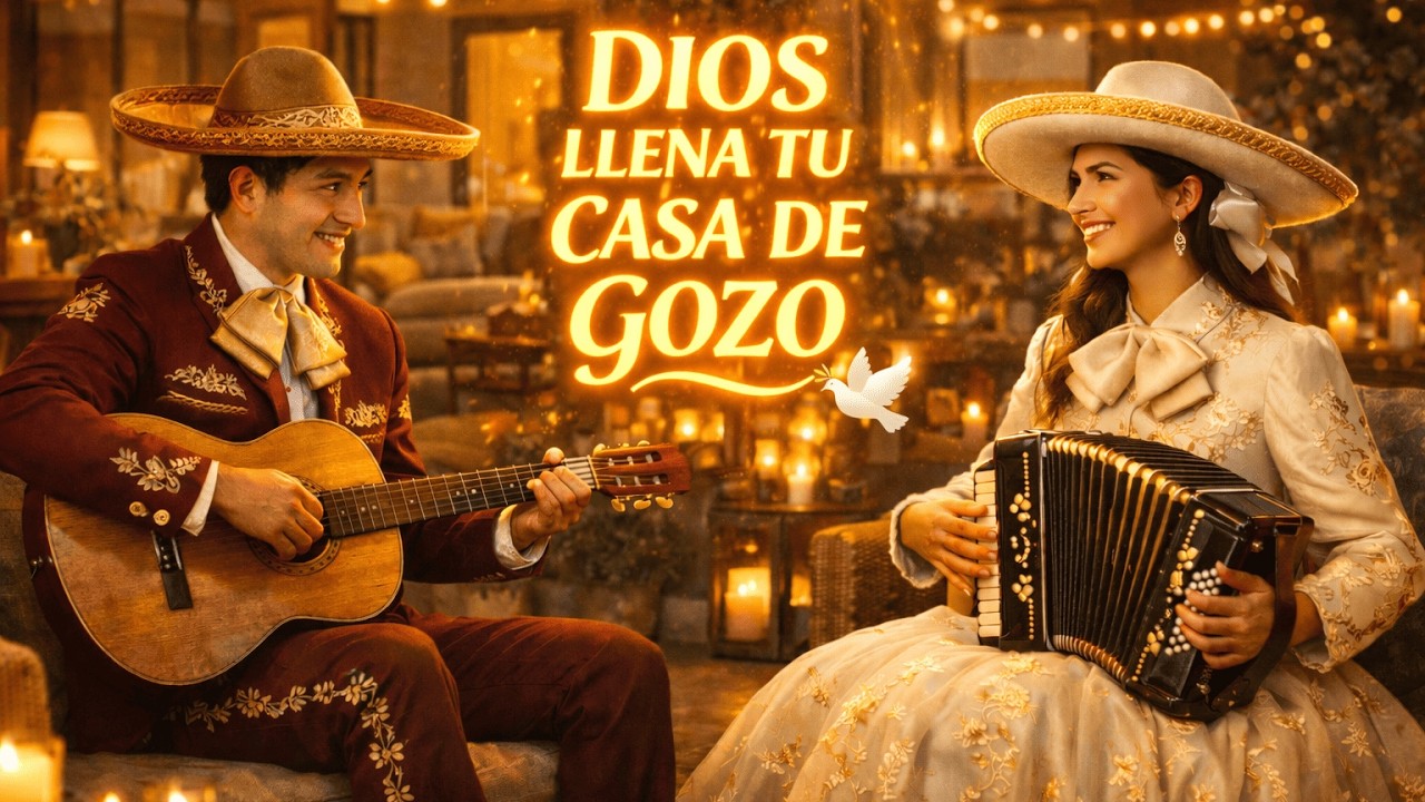 ¡DIOS LLENA TU CASA DE GOZO! Rancheras Cristianas con Mariachi 2026 🏠