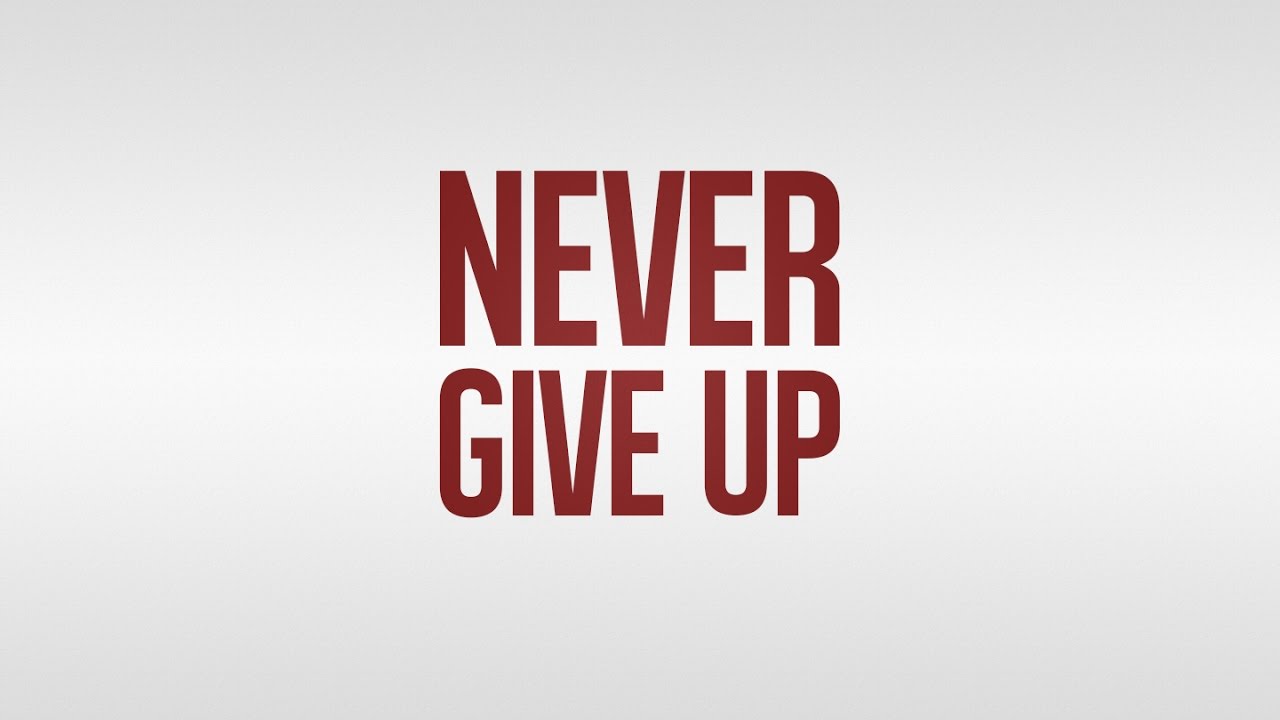 NEVER GIVE UP - MOTIVAZIONE IN ITALIANO