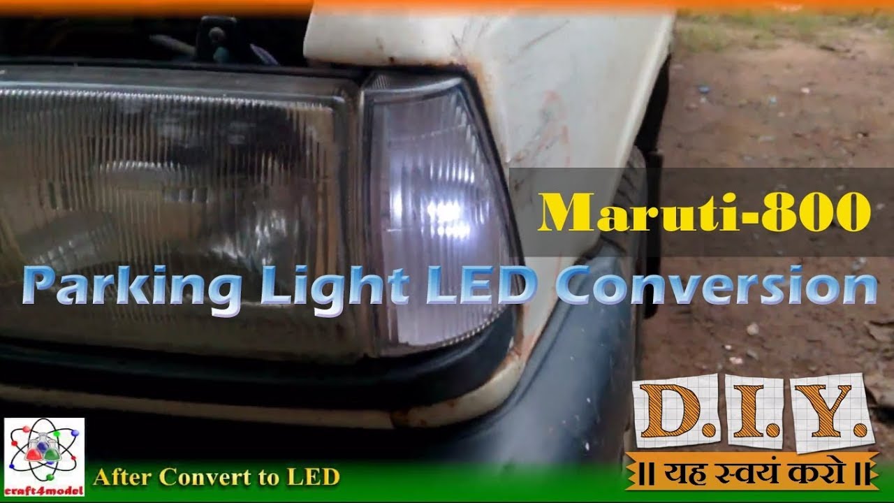 Front Parking Light Converting to LED Light