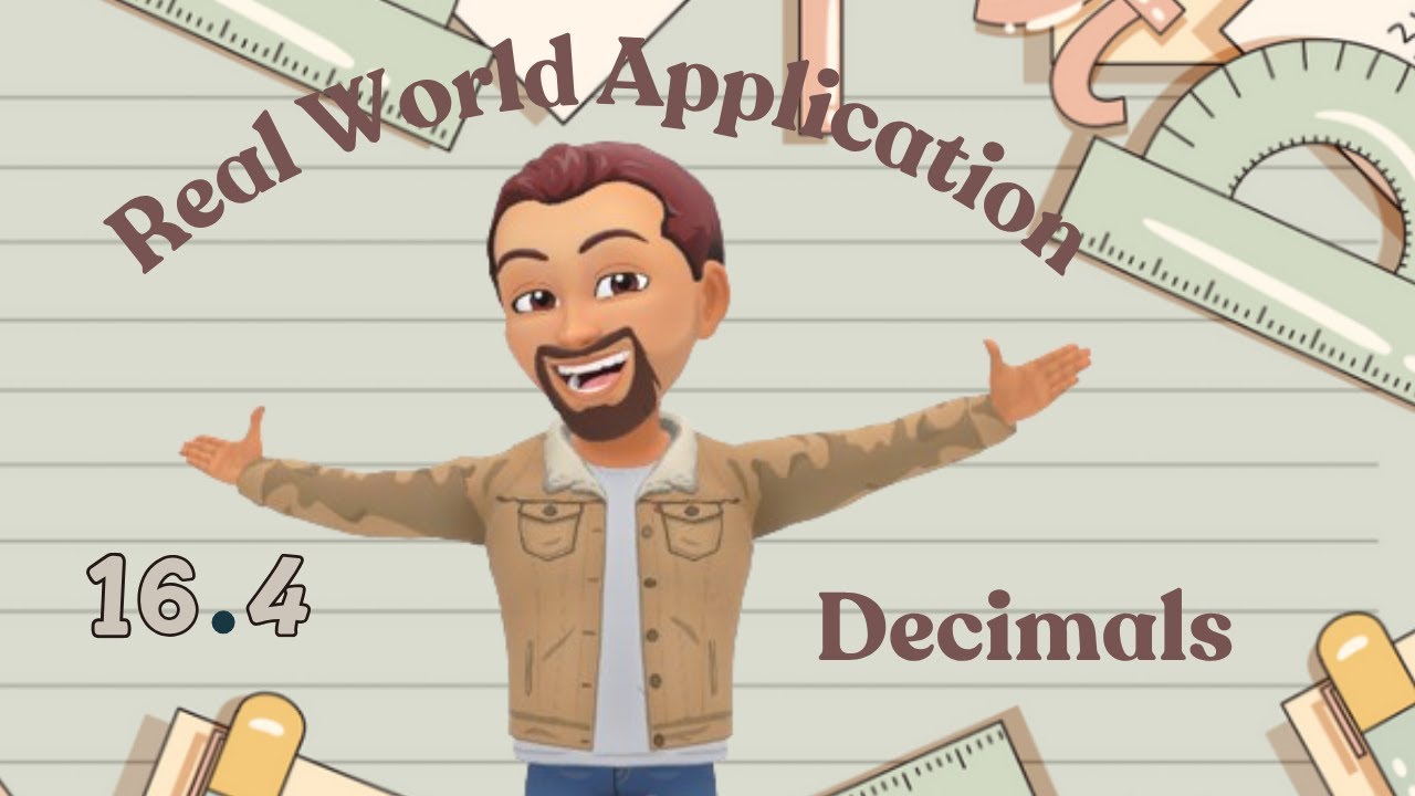 Real World Applications using Decimals in Every Day Life |  Math Plus |  Where Math Makes Sense