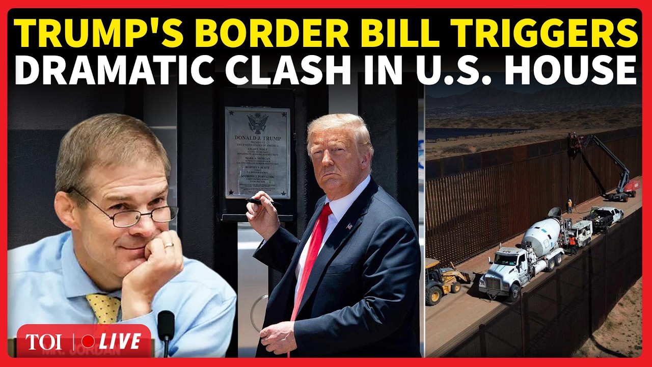 US House LIVE: Trump's Border Plan Faces Crucial Test; Ugly Fight Erupts During Crucial Hearing
