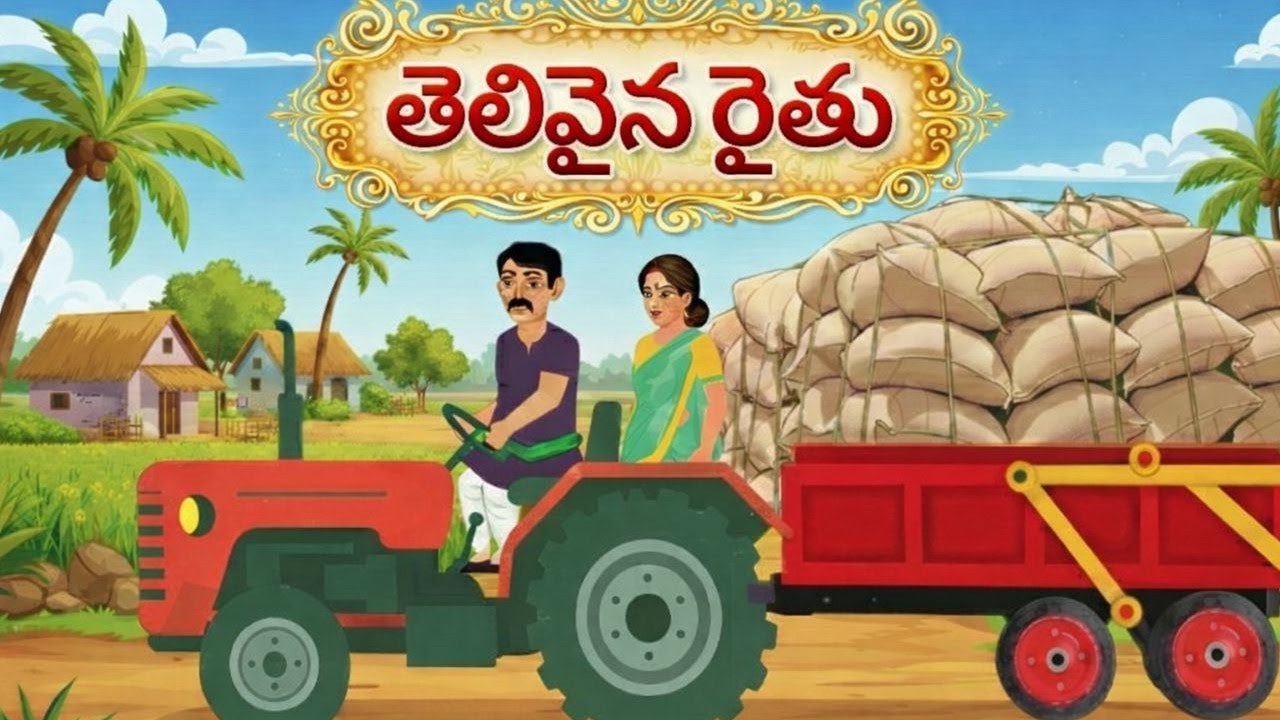 తెలివైన రైతు|Telugu stories|intresting stories in Telugu|neethi kathalu| #తెలుగుకథలు #telugustories 