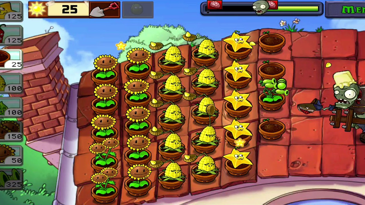 Plantas vs Zombies tejado nivel 8 🧟🧟‍♀️